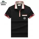 lacoste t-shirt new arrival l88004 button black